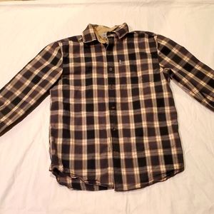 Carhartt Plaid Long Sleeve Button shirt. Relaxed fit